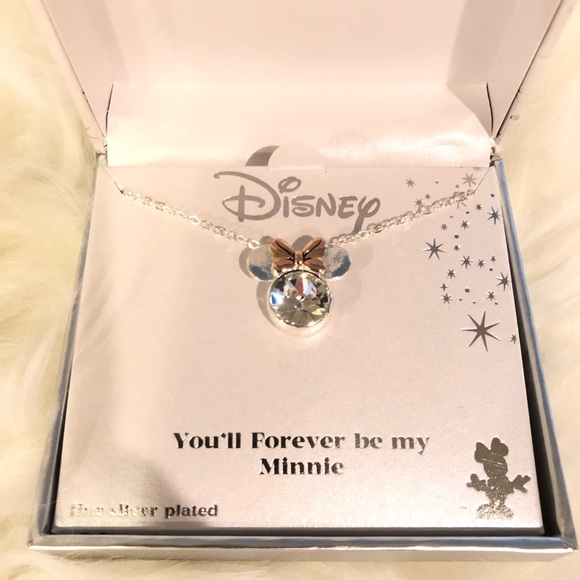 Disney You’ll Forever Be Minnie Necklace - Picture 1 of 4